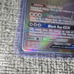 Pokemon Necrozma GX 153/147 Sm-Burning Shadows Full Art Secret Rare Holo 180 HP - Image 5