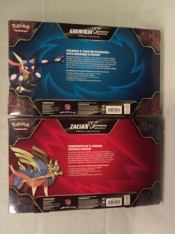 Pokemon TCG: Zacian V-Union & Greninja Special Collection Factory Sealed Box - Image 2