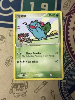 Pokemon Ivysaur 34/100 EX Crystal Guardians Uncommon - Image 3