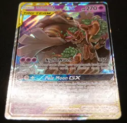 2019 pokemon Trevenant & Dusknoir Tag team GX SM217 Promo Holo - Image 2