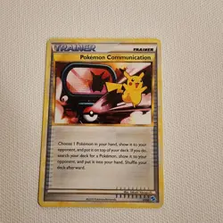 Pokemon Communication (#27) Common HGSS Trainer Kit: Gyarados & Raichu 27/30 MP - Image 1