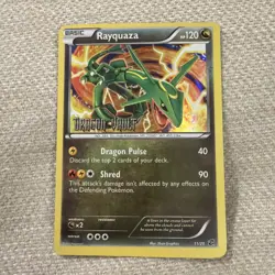 Rayquaza - 11/20 (Dragon Vault) Blister Holo Pokemon TCG NM STAMP - Image 1