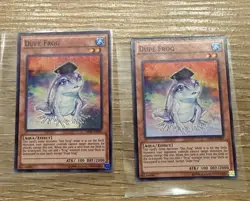 Dupe Frog OP03-EN005 Super Rare LP x2 Yu-Gi-Oh - Image 1