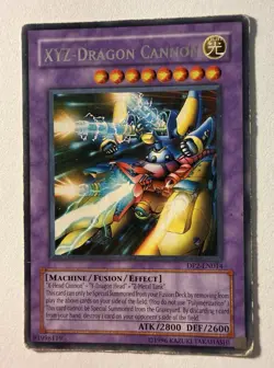 XYZ-Dragon Cannon - DP2-EN014 - Rare - Unlimited Edition - Damaged Yugioh - Image 1
