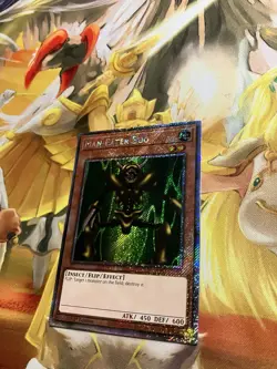 Yu-GI-Oh Man-Eater Bug Platinum Secret Rare RA03 EN082 Bonanza NM! - Image 1