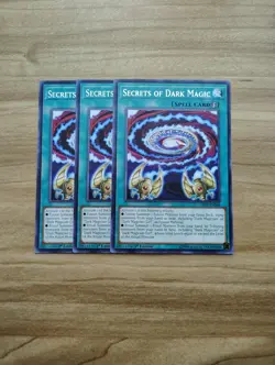 Yu-Gi-Oh! - Secrets Of Dark Magic 3X - Full Playset - Rare - LED6-EN004 - Image 1