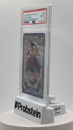 2025 One Piece OP11 EN Special Alternate Art #005 Luffy-Tarou PSA 10 GEM MINT - Image 2