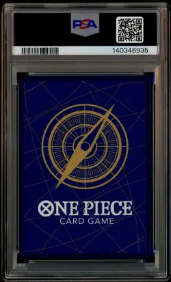 2024 One Piece EN Convention Exclusive Foil #043 Monkey D. Luffy PSA 10 GEM MINT - Image 3