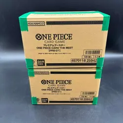 Lot of (2) One Piece Japanese PRB-01 The Best Premium Booster Box Case Sealed #3 - Image 3