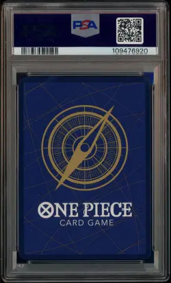 2024 One Piece OP09 En Manga Alternate Art #119 Monkey D. Luffy PSA 10 GEM MINT - Image 3