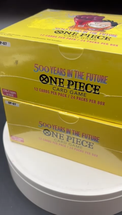 Lot of (2) One Piece EN OP-07 500 Years in the Future Booster Boxes Sealed - Image 2