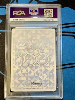 PSA 10 Disney 100 Mickey Donald Goofy Wonder SSP Weiss Schwarz dds/s104-054ssp - Image 2