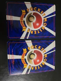 Mew/Mewtwo Glossy CD Promo No. 150,151 Old Back Japanese Pokemon Card 1998 LP/MP - Image 2