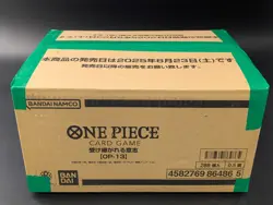 One Piece Card Game Carrying On His Will OP-13 Sealed Case (12 Box) Japanese NEW - Image 1
