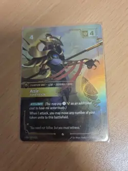 Azir - Sovereign 177/221 Epic Riftbound Card - NM - Image 1