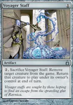 4x MTG Voyager Staff, NM-Mint, English Ravnica: City of Guilds - Image 1