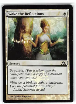 Wake the Reflections *FOIL Common* Magic MtG x1 Dragon's Maze MP - Image 1
