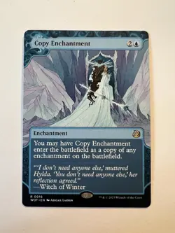 Copy Enchantment - SHOWCASE - MTG Wilds of Eldraine: Enchanting Tales- NM - Image 1