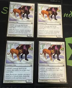 Trained Caracal X4 Return to Ravnica Magic the Gathering MTG - Image 1