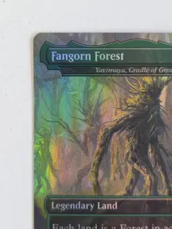 Fangorn Forest - Yavimaya, Cradle of Growth Commander: the Lord of the Ring Foil - Image 2