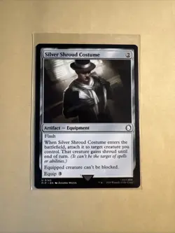 MTG Silver Shroud Costume PIP 0142 U NM Regular - Image 1