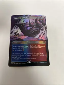 Training Center Borderless Foil Card #0665 MTG LP - Image 1