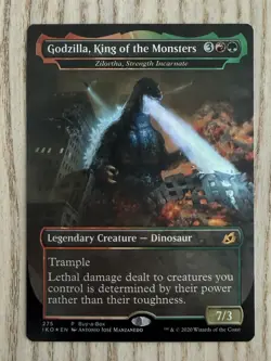 Godzilla, King of the Monsters - Zilortha, Strength Incarnate Buy-A-Box MTG 275 - Image 1