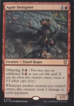 Agate Instigator - Commander: Bloomburrow: #21, Magic: The Gathering Nm C252 - Image 1