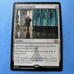 MTG Urza's Incubator Card Modern Horizons 3 Rare Magic the Gathering - Image 1