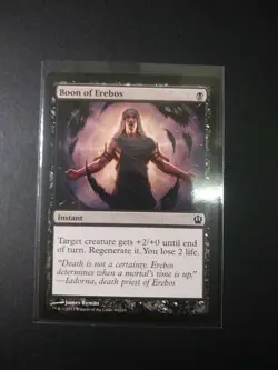 MTG Theros Boon Of Erebos - Image 1