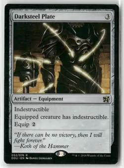 Magic the Gathering Darksteel Plate Duel Decks: Elves vs. Inventors #52 - Image 1