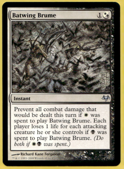BATWING BRUME EVENTIDE EVE UNCOMMON INSTANT MTG 81 - Image 1