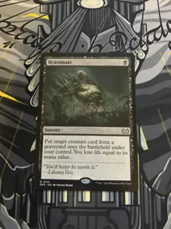 MTG x1 Reanimate - Commander: Duskmourn: House of Horror Regular NM - Image 1