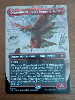 Dragonhawk, Fate's Tempest NM Showcase - Image 1