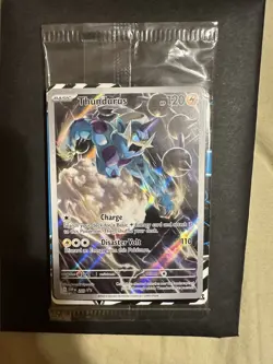 Pokemon TCG Thundurus Promo Sealed 209 Black Bolt - Image 1