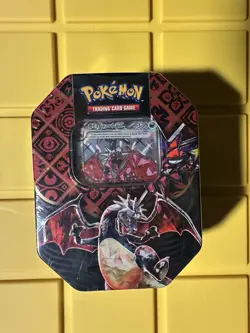 Pokemon TCG: Scarlet & Violet Paldean Fates Charizard EX International Tin - Image 1
