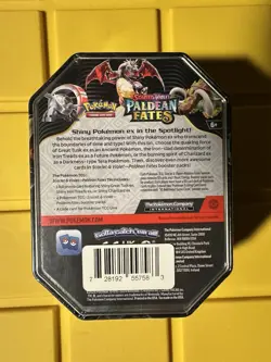Pokemon TCG: Scarlet & Violet Paldean Fates Charizard EX International Tin - Image 2