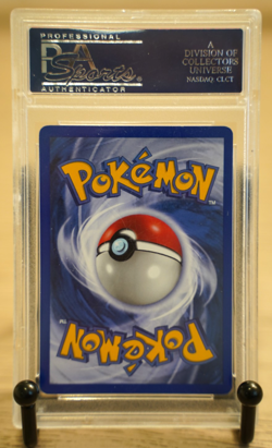1999 Pokemon Hitmonchan Holo 1st Edition Base Set Shadowless PSA 8 NM - Image 2