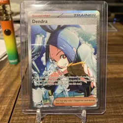 Pokemon Dendra Trainer TCG Paldea Evolved Card 266/193 - Image 1