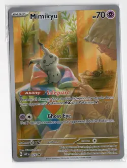 SEALED Pokemon Mimikyu SVP 075 - Holo Black Star Promo NM - Image 1