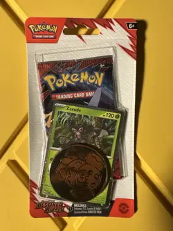 Pokemon TCG Scarlet & Violet Destined Rivals Zarude Checklane Blister - Image 1