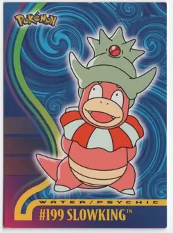 2001 Topps Pokemon Johto League Champions Non Foil #199 Slowking - Image 1