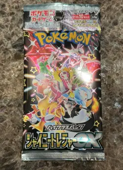 Shiny Treasures ex Pokemon Card Booster Pack Sv4a Japanese Sealed - US SELLER - Image 1