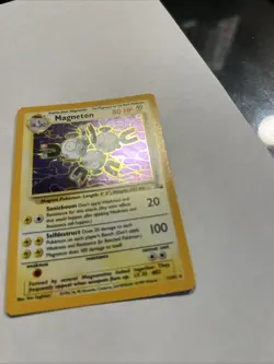 Pokemon TCG Magneton 11/62 Fossil Holo Rare - Image 3