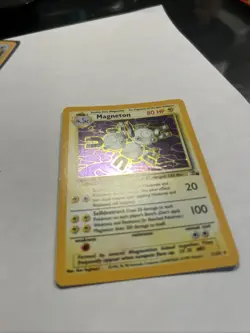 Pokemon TCG Magneton 11/62 Fossil Holo Rare - Image 5