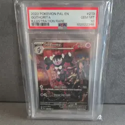 Pokemon Gothorita Paldea Evolved 213/193 Illustration Rare PSA 10 - Image 1