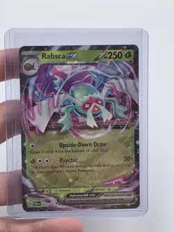 Rabsca ex Pokemon Destined Rivals 025/182 Double Rare NM - Image 1