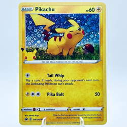 Pokemon Pikachu - SWSH039 General Mills - SWSH: Sword & Shield Promo Single Card - Image 1