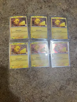 Pikachu Stamped 2026 Pokemon Day 30th Anniversary Pokemon Promo Card 051/162 x 6 - Image 1