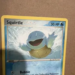 Squirtle 83/112 FireRed & LeafGreen Common Pokemon TCG card 2004 - Image 2